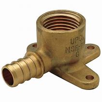 CB Supplies LF PEX X FIP Drop Ear ELL- 1/2"