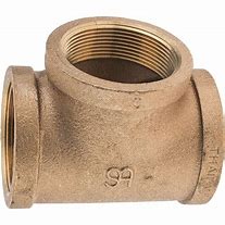 Hailiang Brass Tee - 2" FIP x 2" FIP x 2" FIP