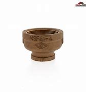 JMF Brass Coupling - 3/4" FIP x 1/2" FIP