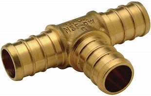 CB Supplies LF PEX Insert BR Tee- 3/4" X 3/4" X 1"