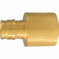 CB Supplies Lead Free Brass PEX X Male SWT Adapter- 1"