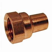 Hailiang Copper WROT Press Adapter- 3/4" C X 1" FIP
