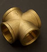 Hailiang Brass Cross - 3/4" FIP x 3/4" FIP