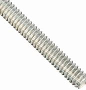 Hillman Zinc-Plated Steel Threaded Rod- 3/8-16 X 3'