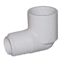 Charlotte Pipe PVC Sch 40 90° Street Elbow  - 1" M X FPT