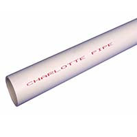 Charlotte Pipe Sch 40 PVC DWV Cut Pipe - 4" x 2'