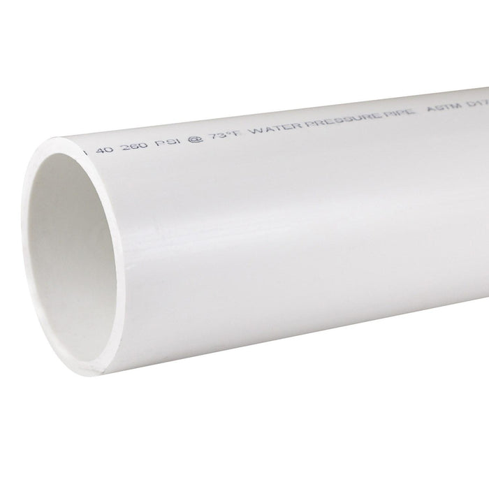 Charlotte Pipe Sch 40 PVC Pipe - 3/4" x 10'