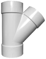 Charlotte Pipe PVC DWV Wye - 4"
