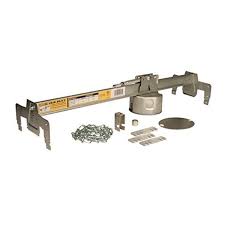 RACO 天花板格栅支架和 4 英寸圆盒,2-1/8 英寸深