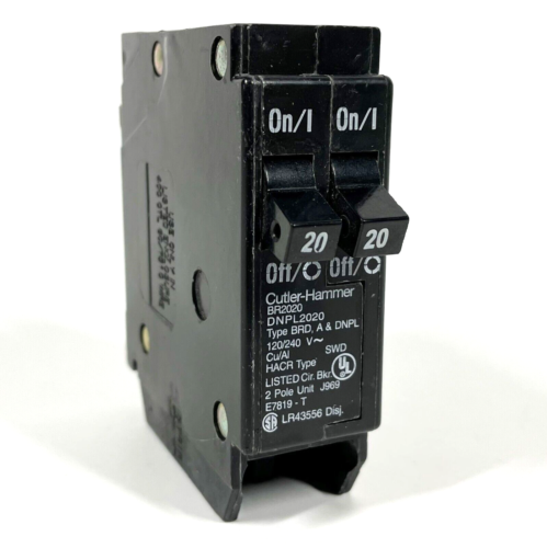 伊顿双联断路器 - 20/20 安培