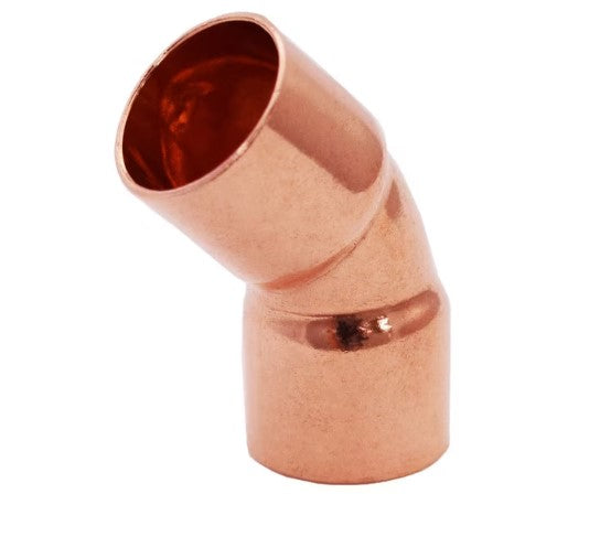 Hailiang Copper Wrot 45° Elbow - 1-1/2" C X 1-1/2" C