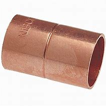 Hailiang Copper WROT Roll Stop Coupling - 1-1/4" X 1-1/4"