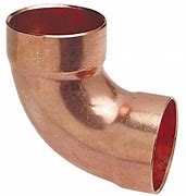 Muller Copper 90?? Elbow - 1/2" x 3/8" CXC