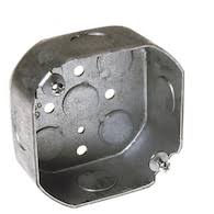 8125 CAJA OCTAGÓNICA DE 4" 1/2" DE PROFUNDIDAD