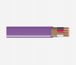 Romex 12/3 NMB W/Ground - 100' (Purple Coated)