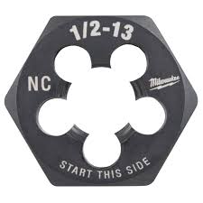 Troquel hexagonal Milwaukee 6-32 NC