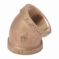 Hailiang Brass 45° Street Elbow - 2" FIP X 2" MIP