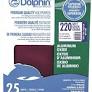 Blue Dolphin Professional Quality Sandpaper 220 Grit (25 Pack)- 9" X 11"