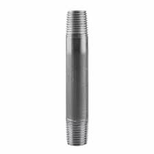 Southland Black Steel Nipple - 1/4" x 3"