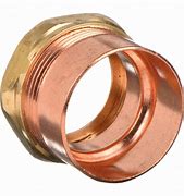 Hailiang Copper WROT Press Adapter- 1/2" C X 1/4" FIP