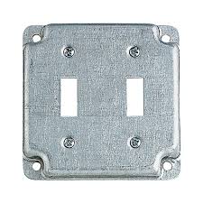 CUBIERTA DEL INTERRUPTOR RS5-10R 4" 2G SQ._nuevo (Archivado)