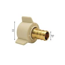 Adaptador giratorio hembra Apollo PEX-A - 1/2" x 1/2"