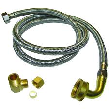 Plumb Pak Stainless Steel Dishwasher Supply Line - 3/8" x 72"