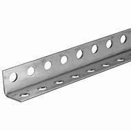 Hillman Zinc-plated Slotted PERF Angle- 1-1/4" X 1-1/4 X 3'