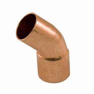 Muller Copper Wrot 45° Street Elbow - 1/2" FTG x 1/2" C