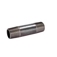 Southland Black Steel Nipple - 1/4" x 2"