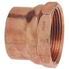 Hailiang Copper WROT Press Adapter- 2"FTG X 2"FIP