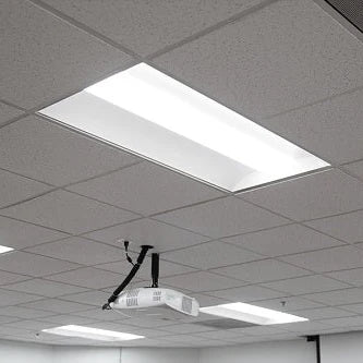2 x 4 LED troffer light