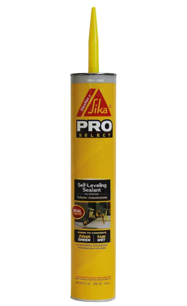 Sika Pro Gray Polyurethane Self-Leveling Sealant 29 oz