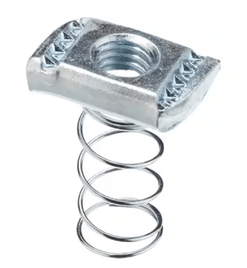 1/2"-13 x 1-5/8" Channel Nuts w/ Spring