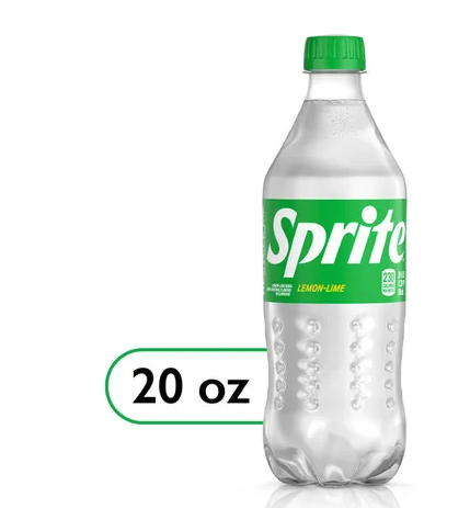 Sprite Bottles - 20 fl oz