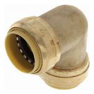 Harvard NL Brass Push Elbow - 1" FIT