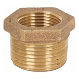 Hailiang Brass Hex Bushing - 2" MIP x 1-1/2" FIP