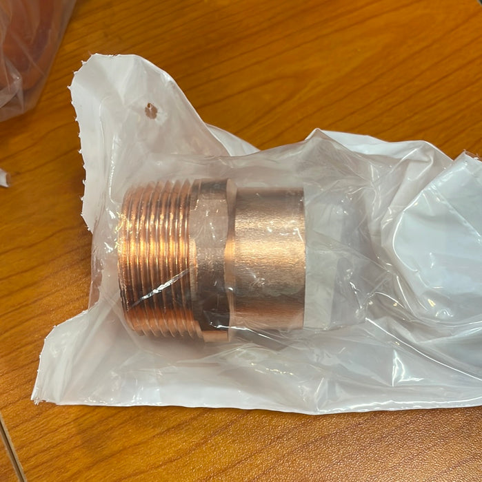 Hailiang Copper WROT Press Adapter- 1-1/4" C X 1-1/4" MIP