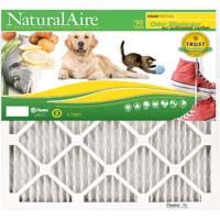 Natural Air Standard Air Cleaning Filter - 20 x 25 x 1