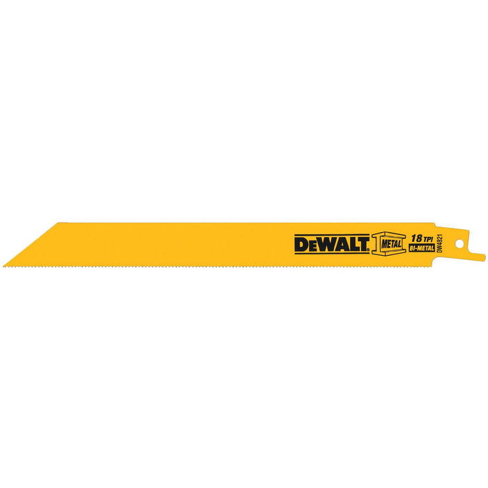 DeWalt 8" 14TPI RECIPROCATING BLADE (5PK)