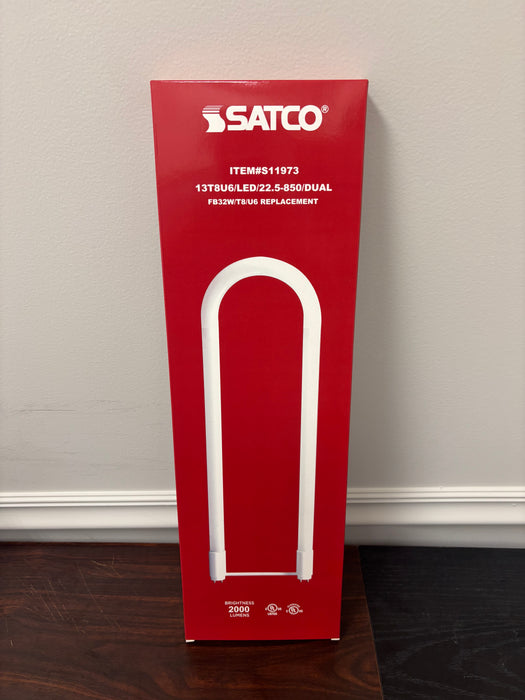Satco LED T8 U-Bend Bulb – Replacement Lamp