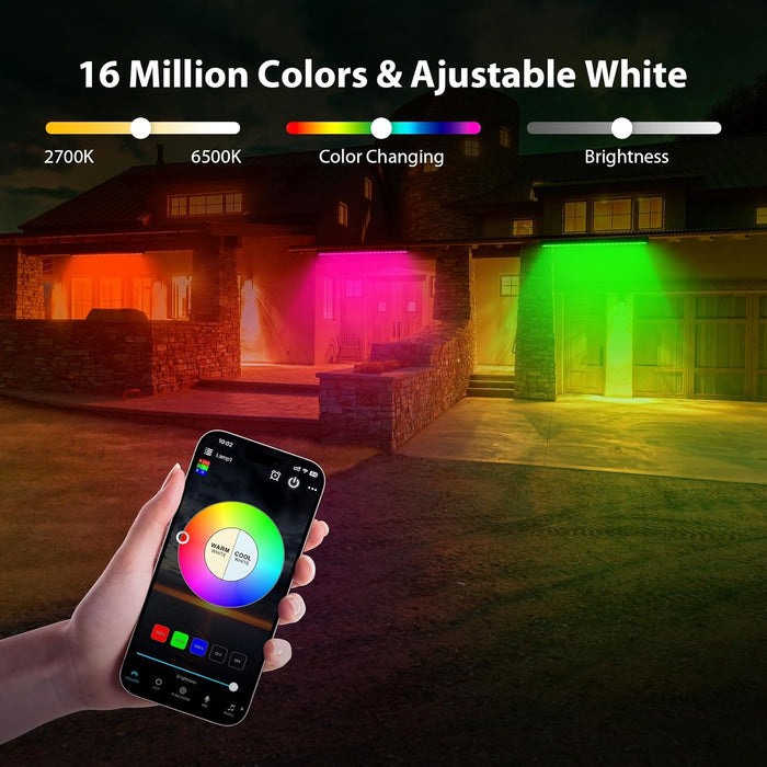 Linkable 168W Smart LED Wall Washer Light
