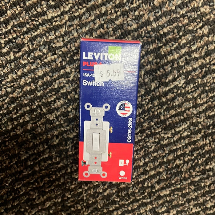 INTERRUPTOR UNIPOLAR LEVITON