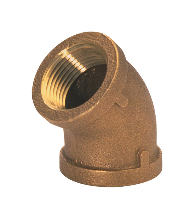 Hailiang Brass 45° Elbow - 1-1/4" FIP x 1-1/4"