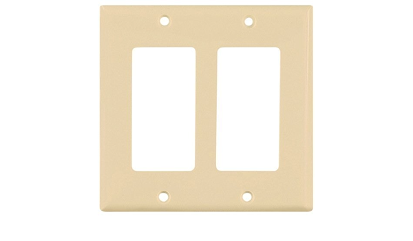 Eaton Decorator/ GFCI Wallplate - 2-Gang