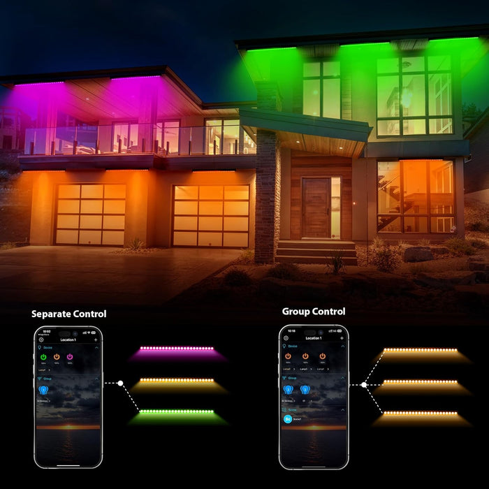Linkable 168W Smart LED Wall Washer Light