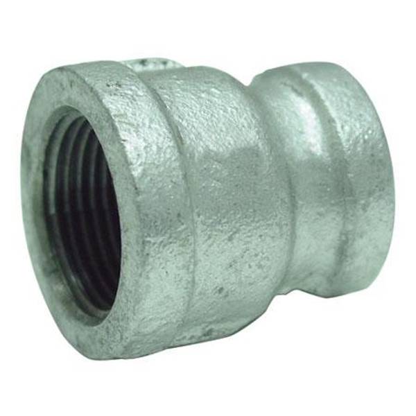 BK Mueller Galvanized Reduced Coupling-2" X 1/2"