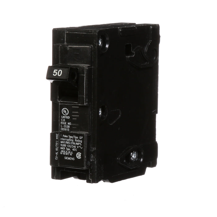 Siemens Circuit Breaker 1P - 50 Amps