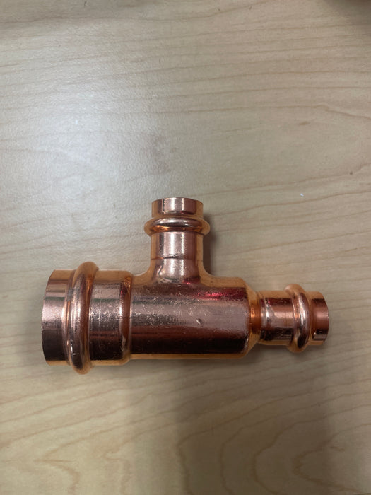 Press Technologies Reducing Tee 1"x1/2"x1/2" PxPxP