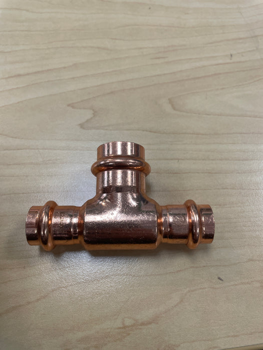 Press Technologies Reducing Tee 1/2"x1/2"x3/4" PxPxP